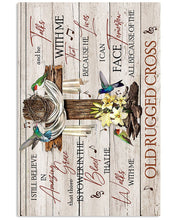 Load image into Gallery viewer, Gift For Angel Hummingbirds I Still Believe In Amazing Grace Vertical Poster
