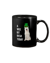 Load image into Gallery viewer, White Siberian Husky Irish Today Dog Lovers St. Patrick's Day Printed Mug Mug
