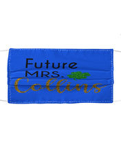 Load image into Gallery viewer, Shamrock Future Mrs Collins St Patrick's Day Cloth Face Mask

