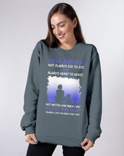 Load image into Gallery viewer, Mom And Son Always Heart To Heart Gift For Family Sweatshirt
