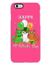 Load image into Gallery viewer, Lovely Cat And Balloons Happy St Patrick's Day Gift For Cat Lovers Phone case
