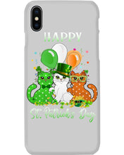 Load image into Gallery viewer, Lovely Cat And Balloons Happy St Patrick's Day Gift For Cat Lovers Phone case
