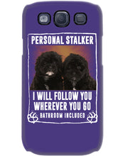 Load image into Gallery viewer, Black Pooshi Black Shipoo Personal Stalker St. Patrick's Day Printed Mug Phone case
