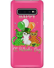 Load image into Gallery viewer, Lovely Cat And Balloons Happy St Patrick's Day Gift For Cat Lovers Phone case
