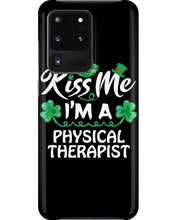 Load image into Gallery viewer, Physical Therapist Green Lip Shamrock St. Patrick's Day Color Changing Mug Phone case
