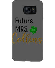 Load image into Gallery viewer, Shamrock Future Mrs Collins St Patrick's Day Phone case
