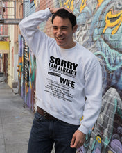 Load image into Gallery viewer, She's My Whole World Gift For Husband Sweatshirt
