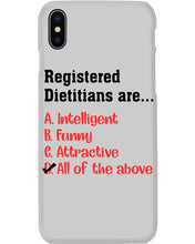 Load image into Gallery viewer, Registered Dietitians Are Intelligent Attractive Printed Mug Phone case
