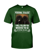 Load image into Gallery viewer, Black Pooshi Black Shipoo Personal Stalker St. Patrick's Day Printed Mug Guys Tee
