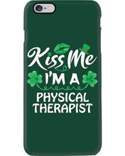 Load image into Gallery viewer, Physical Therapist Green Lip Shamrock St. Patrick's Day Color Changing Mug Phone case
