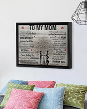 Load image into Gallery viewer, Son Gift For Mom When I Was Feeling Low Framed Matte Canvas
