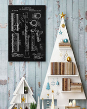Load image into Gallery viewer, Meaningful Gift For Trumpet Clarinet Patent Reed Musical Instrument Vertical Poster
