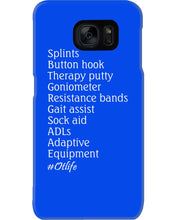 Load image into Gallery viewer, Splints Button Hook Therapy Putty Goniometer Resistance Bands Phone case
