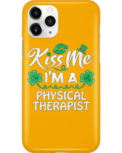 Load image into Gallery viewer, Physical Therapist Green Lip Shamrock St. Patrick's Day Color Changing Mug Phone case
