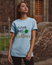 Load image into Gallery viewer, Shamrock Future Mrs Collins St Patrick's Day Guys Tee
