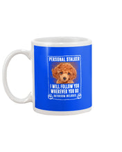Load image into Gallery viewer, Red Toy Poodle Will Follow You St. Patrick's Day Printed Mug Mug
