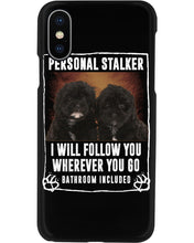 Load image into Gallery viewer, Black Pooshi Black Shipoo Personal Stalker St. Patrick's Day Printed Mug Phone case
