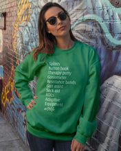 Load image into Gallery viewer, Splints Button Hook Therapy Putty Goniometer Resistance Bands Sweatshirt
