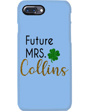 Load image into Gallery viewer, Shamrock Future Mrs Collins St Patrick's Day Phone case

