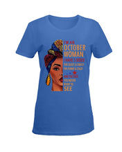 Load image into Gallery viewer, Im An October Woman I Have Three Sides Birthday Gift Ladies Tee
