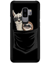 Load image into Gallery viewer, Cool Llama And Sloth In Pocket Meaningful Gift Phone case
