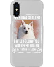Load image into Gallery viewer, American Eskimo Personal Stalker St. Patrick's Day Printed Mug Phone case
