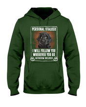 Load image into Gallery viewer, Labradoodle Personal Stalker St. Patrick's Day Printed Mug Hoodie
