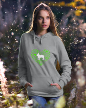 Load image into Gallery viewer, Frenchie Green Irish Items St Patrick's Day Gift For Dog Lovers Hoodie
