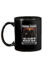 Load image into Gallery viewer, Black Pooshi Black Shipoo Personal Stalker St. Patrick's Day Printed Mug Mug
