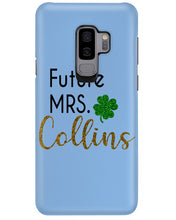 Load image into Gallery viewer, Shamrock Future Mrs Collins St Patrick's Day Phone case
