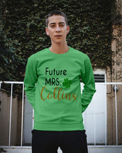 Load image into Gallery viewer, Shamrock Future Mrs Collins St Patrick's Day Sweatshirt
