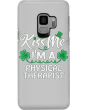 Load image into Gallery viewer, Physical Therapist Green Lip Shamrock St. Patrick's Day Color Changing Mug Phone case
