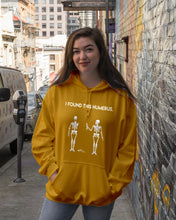 Load image into Gallery viewer, I Found This Humerus Skeleton Black Hoodie
