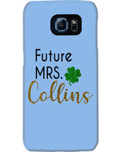 Load image into Gallery viewer, Shamrock Future Mrs Collins St Patrick's Day Phone case
