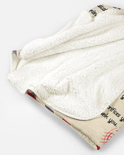 Load image into Gallery viewer, Daughter Gift For Mom You Taught Me To Laugh Sherpa Blanket
