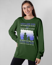 Load image into Gallery viewer, Mom And Son Always Heart To Heart Gift For Family Unisex Long Sleeve
