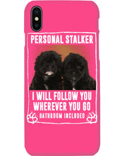 Load image into Gallery viewer, Black Pooshi Black Shipoo Personal Stalker St. Patrick's Day Printed Mug Phone case
