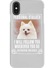 Load image into Gallery viewer, White Pomeranian Will Follow You St. Patrick's Day Printed Mug Phone case
