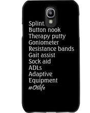 Load image into Gallery viewer, Splints Button Hook Therapy Putty Goniometer Resistance Bands Phone case
