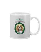 Load image into Gallery viewer, Cavalier Mirror Happy St Patrick's Day Gift For Dog Lovers Mug
