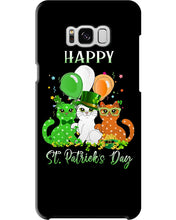 Load image into Gallery viewer, Lovely Cat And Balloons Happy St Patrick's Day Gift For Cat Lovers Phone case
