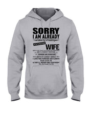 Load image into Gallery viewer, She's My Whole World Gift For Husband Hoodie

