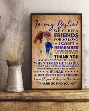 Load image into Gallery viewer, Thank You For Making Me Laugh Gift For Bestie Vertical Poster
