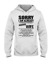 Load image into Gallery viewer, She's My Whole World Gift For Husband Hoodie
