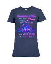 Load image into Gallery viewer, Gift For Angel Grandma Half Of My Heart Is In Heaven Ladies Tee

