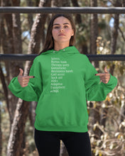 Load image into Gallery viewer, Splints Button Hook Therapy Putty Goniometer Resistance Bands Hoodie
