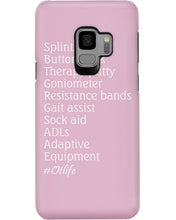 Load image into Gallery viewer, Splints Button Hook Therapy Putty Goniometer Resistance Bands Phone case
