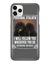 Load image into Gallery viewer, Black Pooshi Black Shipoo Personal Stalker St. Patrick's Day Printed Mug Phone case
