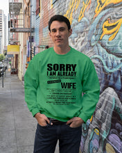 Load image into Gallery viewer, She's My Whole World Gift For Husband Sweatshirt
