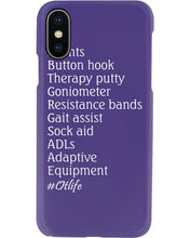 Load image into Gallery viewer, Splints Button Hook Therapy Putty Goniometer Resistance Bands Phone case
